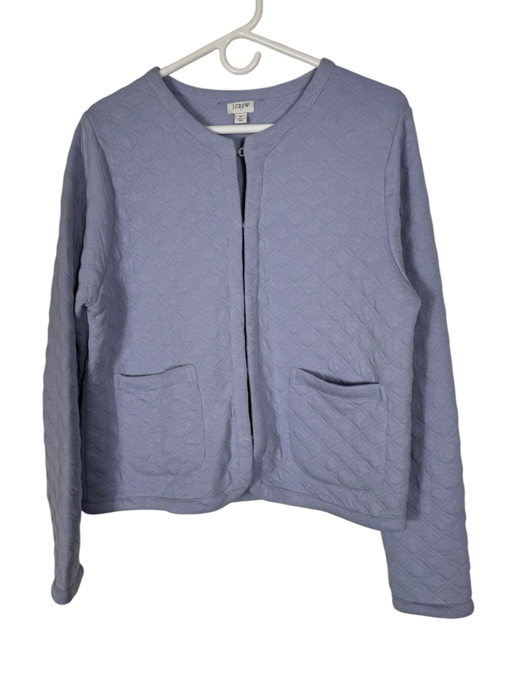 J.Crew Quilted Jacket, Soft Periwinkle